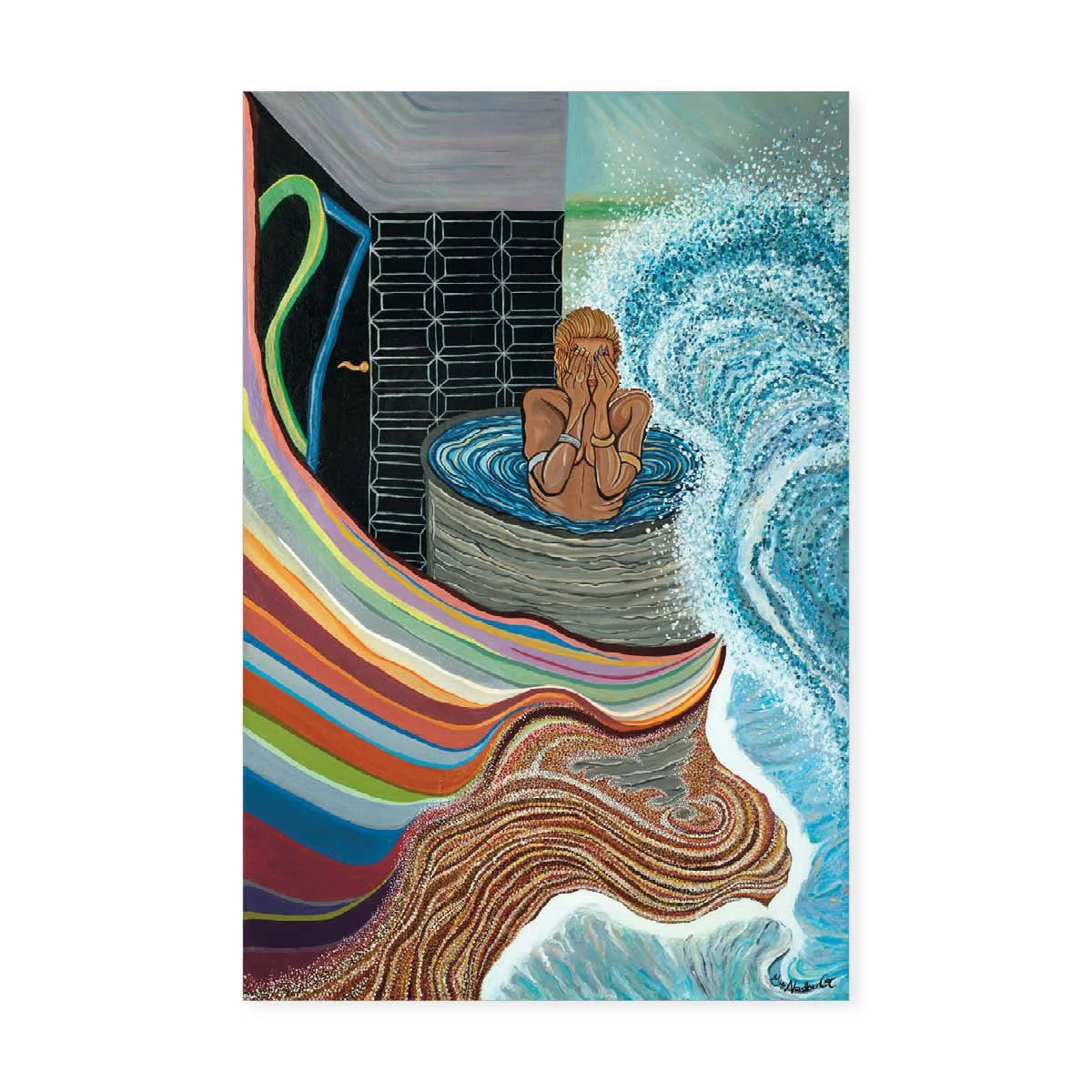 Black Thiles - Canvas