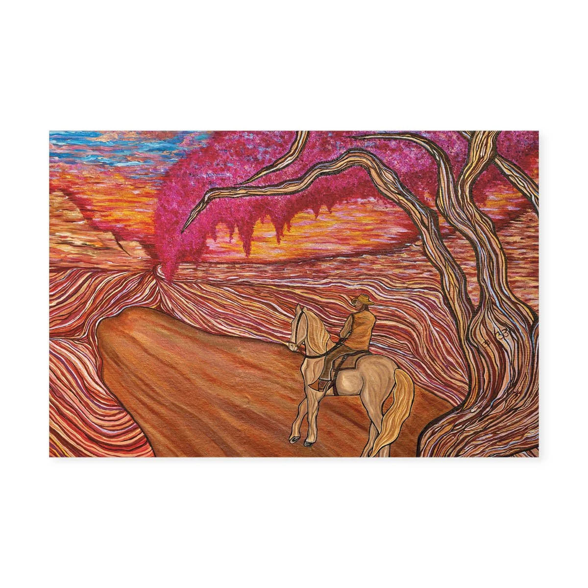 Selekton under the tree - Canvas