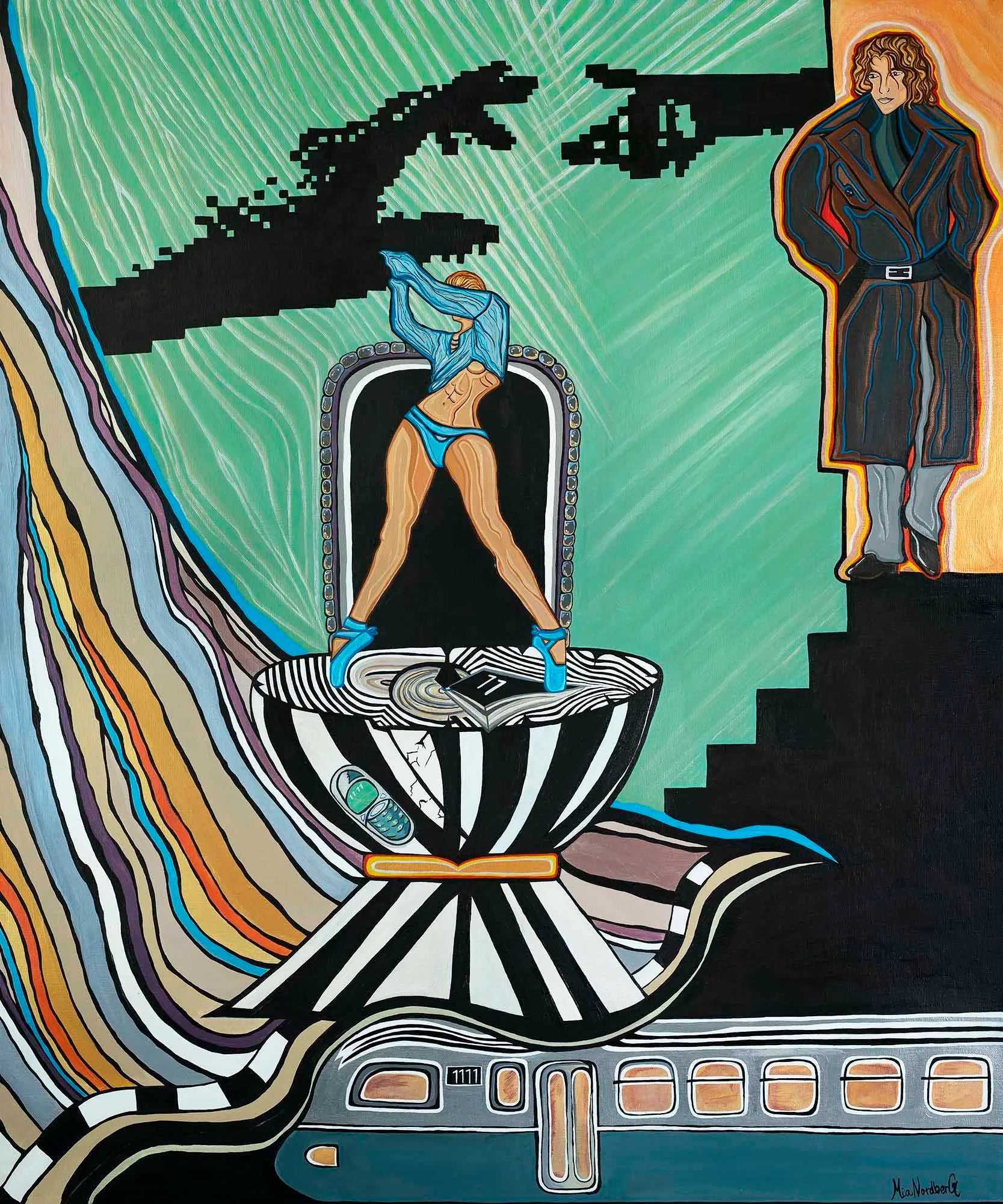 Into the Blue original arts